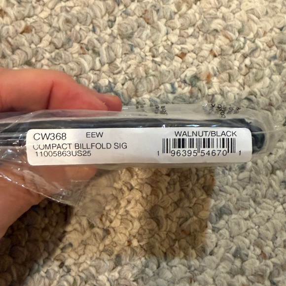 Coach New York Billfold Wallet black brown - Picture 5 of 5